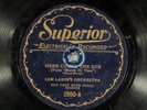 78 RPM -- Sam Lanin Orchestra/Al Morris Playmates, Superior 2550, V+ Jazz - 1930