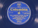78 RPM - Benny Goodman Orchestra (Helen Ward, voc), Columbia 2988, E/E+ Jazz