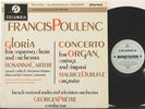 SAX 2445 B/S Poulenc, Gloria, Concerto for Organ, Prêtre, Carteri, Duruflé, ORTF