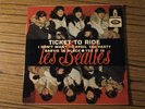 45 RPM + FRENCH  EP + THE BEATLES + MEO + EX + LANGUETTE +