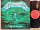 METALLICA - RIDE THE LIGHTNING - RARE METALICA FRENCH PRESS -  LP near mint