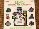 45 RPM Elvis Presley  RCA VICTOR Merry Christmas Baby  SLEEVE ONLY