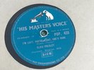 ELVIS PRESLEY UK 1956 H.M.V. 78  I'M LEFT, YOU'RE RIGHT, SHE'S GONE  POP 428