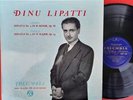 Dinu Lipatti LP Chopin & Enesco Piano Sonatas Columbia 33 CX 1337