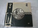 ELVIS COSTELLO I CAN'T STAND UP FOR PAPER LABEL 2 TWO TONE VINYL SINGLE 7
