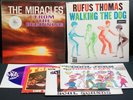 7 x Northern Soul LP's Vinyl - Rufus Thomas, Miracles, Cool Jerk ORIGINALS EX+