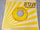 1958 JOHNNY CASH I Walk The Line Sun EP-113 Folsom Prison Blues VG+