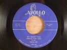 Eddie Bo  My Heart Was Meant For You/I Cry Oh   New Orleans R&B 1956 Apollo