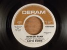 David Bowie Rubber Band/There Is A Happy Land Promo RARE Psych, Pop Psych Rock