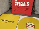 The Specials Protest Songs 1924-2012 SIGNED AUTOGRAPH Yellow Vinyl Terry Hall