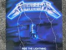 Metallica Ride The Lightning Vinyl 1984 Original Pressing MFN 27