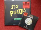 Sex Pistols God Save the Queen Silver Single & The Original Recordings LP Yellow