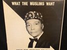 Vintage 1960's RARE What The Muslims Want Elijah Muhammad Islam Vinyl LP Record
