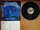METALLICA Ride The Lightning 1984 JAPAN Orig. LP w/ OBI K25P 501 Nexus