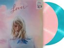 Taylor Swift - Lover Limited Edition Pink Blue Transparent 2 Vinyl LP  NEU OVP