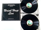Uriah Heep - Live 1973 Island Records Germany Pink Rim DBL LP with Booklet