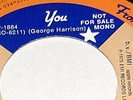 MINT BEATLES GEORGE HARRISON RARE PROMO '75 MONO YOU PRO-8211 & PICTURE SLEEVE