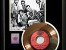 THE 5 FIVE SATINS  45 RPM GOLD METALIZED RECORD RARE NON RIAA