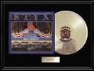STYX PARADISE THEATER  WHITE GOLD PLATINUM TONE RECORD LP RARE NON RIAA AWARD
