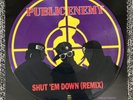 Public Enemy Lp  12” Picture Disc Shut ‘em Down Used / Vinyl N. M 1992