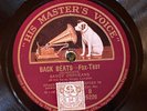 HMV B5266  SAVOY ORPHEANS  Back Beats 78 rpm jazz  1927 E/EE+