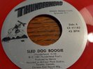 THUNDERHEAD sled dog boogie 45 private press HEAVY AOR metal bonehead TOP M-