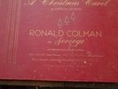 Vintage Decca Presents Dickens A Christmas Carol Ronald Colman 3 Record Set