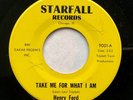 Henry Ford”Take Me For What I Am/I Love You,And Need You”Crossover Soul 45,Ex