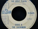 EDDIE AND THE SHOWMEN Lanky Bones Surf Instrumental Promo 45  LIBERTY #F-55695
