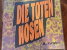 Die Toten Hosen Bis Zum Bitteren Ende Live LP Vinyl Mit Schablone Und Postkarte