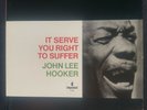 John Lee Hooker | It Serve You Right to Suffer | 1974 US gatefold vinyl LP | VG+