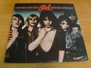 GIRL LP SHEER GREED Jet 1980 + INNER PROMO LABEL STAMP DEF LEPPARD PHIL COLLEN