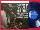 CLIFFORD SCOTT   OUT FRONT LP (1963) ORIG DG RARE BLUE VINYL PACIFIC JAZZ STEREO