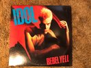 Billy Idol Rebel Yell Record Vintage Vinyl Lp Nice