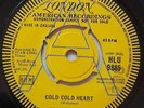 Scotty McKay. Cold cold heart. LONDON HLU 9885. ROCKABILLY DEMO