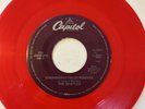 BEATLES RED VINYL 1994 PENNY LANE STRAWBERRY FIELDS FOREVER JUKEBOX 45 CEMA SS