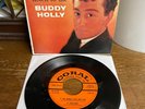 BUDDY HOLLY Listen To Me ORIG 1958 EP EX/VG 45 & PICTURE SLEEVE Coral EC-81169