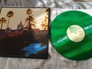 plays vg++  vg++ very rare [green vinyl] eagles hotel california lp 1976 as53051