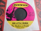 The Shadows Of Knight – Bad Little Woman 1966 USA 45 DUNWICH MOD/GARAGE/PSYCH