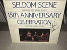 SIGNED x4 The Seldom Scene Vinyl Mike Auldridge Linda Ronstadt Emmylou Harris