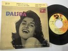 EP 45 t 7' DALIDA 70116 gondolier+3 BARCLAY FR 1957 BIEM label orange languette