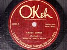 207g4.  Fiddlin' John Carson - Casey Jones & Old Joe Clark - Okeh 40038