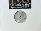 INXS - To Look At You (VG+) PROMO Vinyl Record LP Atco