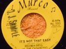 northern soul REUBEN BELL It s Not That Easy / Hummin' A Sad Song  MURCO 1035