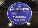 FIVE DOLLARS-FORTUNE 833-HOW TO DO THE BACON FAT/YOU FOOL-DETROIT DOO-WOP R&B 78