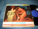 Cumbias y Gaitas Vol 2 - Famosas de Colombia LP Discos Fuentes Monofonico Latin