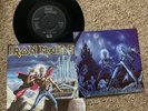Iron Maiden-run To The Hills-Xmas Card-7”Picture Pic Cover Vinyl-limited
