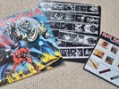 IRON MAIDEN THE NUMBER OF THE BEAST UK  1982 A2 B3 EX NWOBHM METAL ROCK