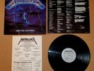 METALLICA LP Ride the Lightning MEGAFORCE MRI769 1ST PRESS RARE MERCH FORM ERROR