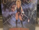 Lita Ford - Out for Blood Uncensored Cover LP signed by Lita Ford